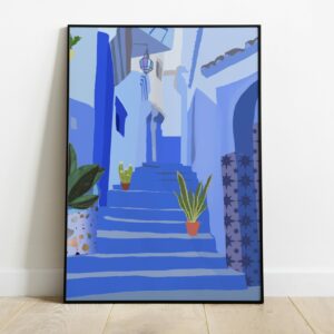 Blue City, Morocco Art Print (Copy)