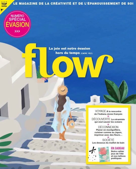 Front Cover Illustration for magazine Flow55, the french edition